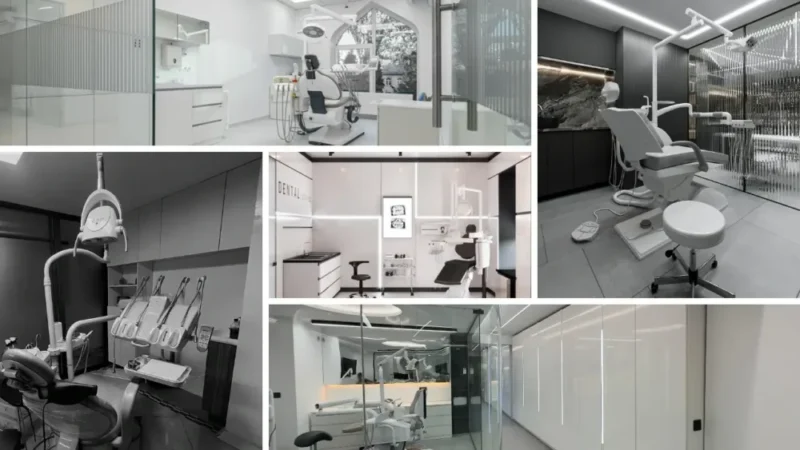 Dental Clinic in Turkey (view of OONE LIFE's facilities in Istanbul, collage picture)